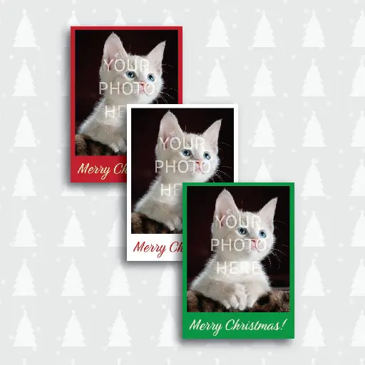 Simple Merry Christmas Customizable Card