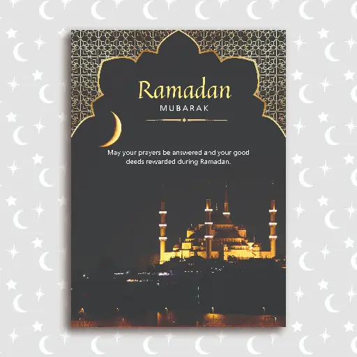 Ramadan Mubarak Card