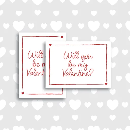 Will You be my Valentine? Greeting Card