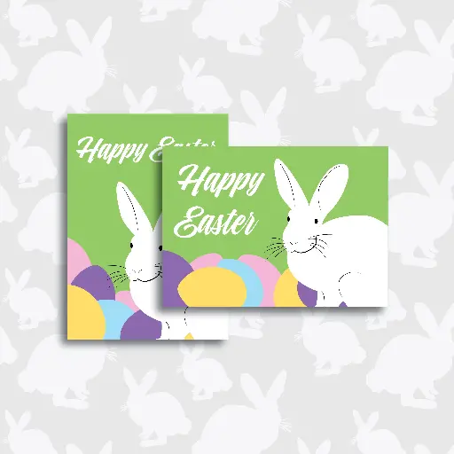 Spring Time Happy Easter Greeting Card